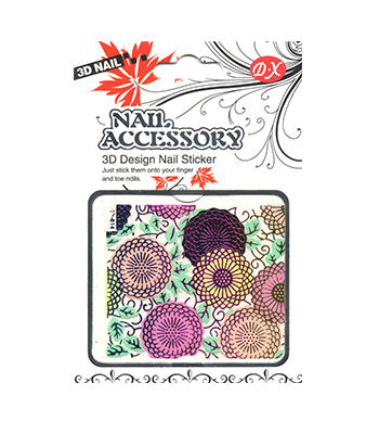 استیکر ناخن کوچک سه بعدی