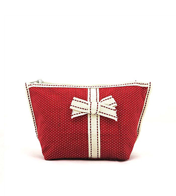 کیف لوازم آرایش طرح پاپیون