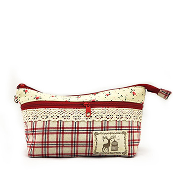 کیف لوازم آرایش جلو زیپ دار