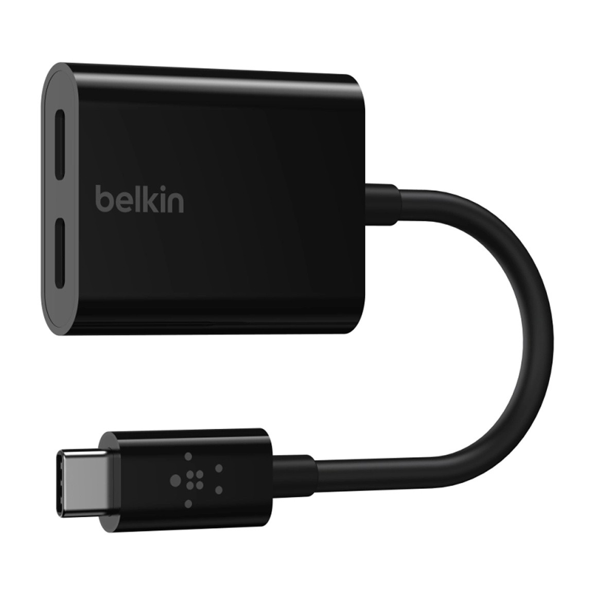 مبدل 1 به 2 USB-C مدل F7U081btBLK طول 14سانتی متر