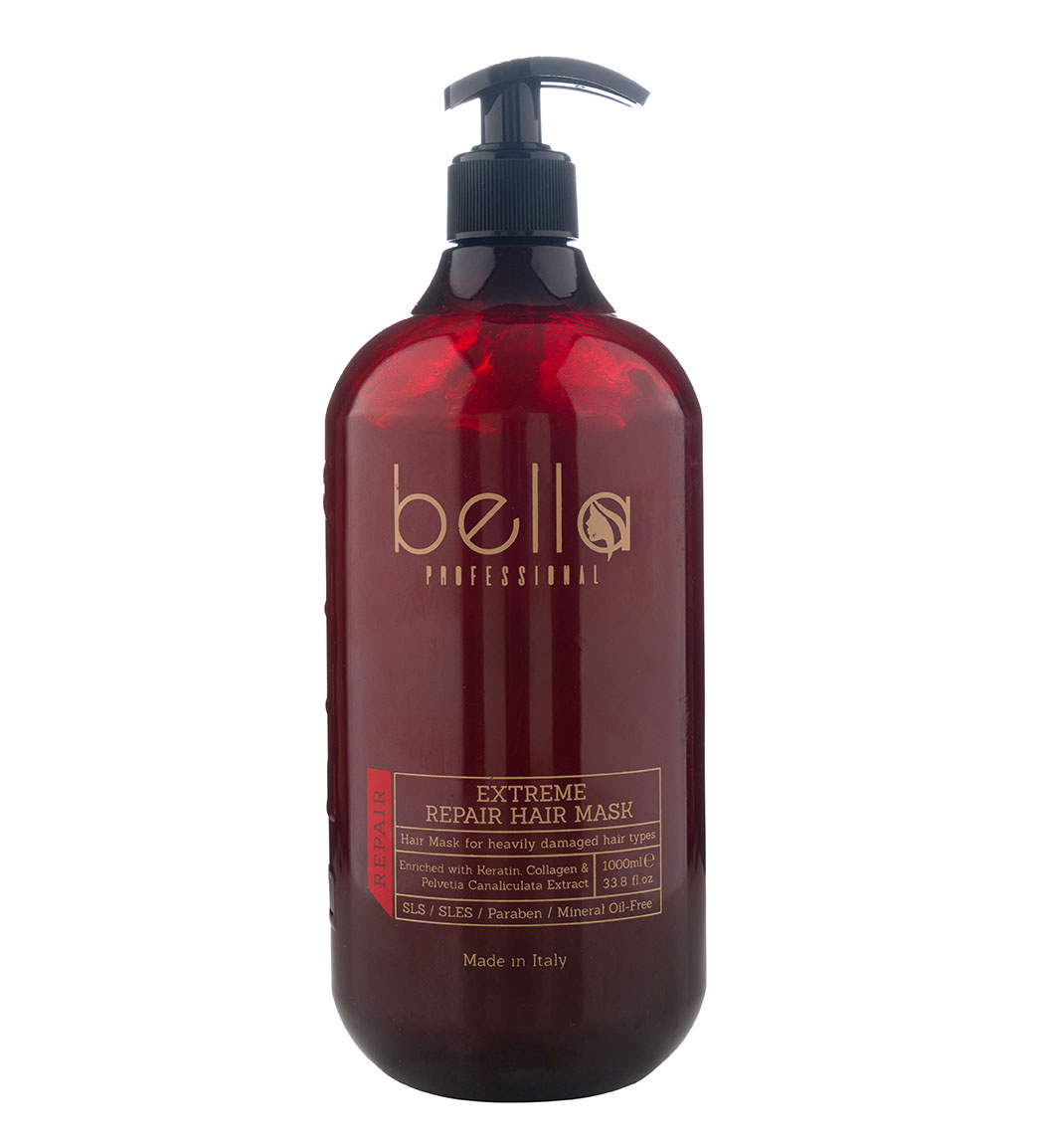 ماسک مو داخل حمام فاقد سولفات حاوی کراتین مناسب موهای آسیب دیده 1000میل