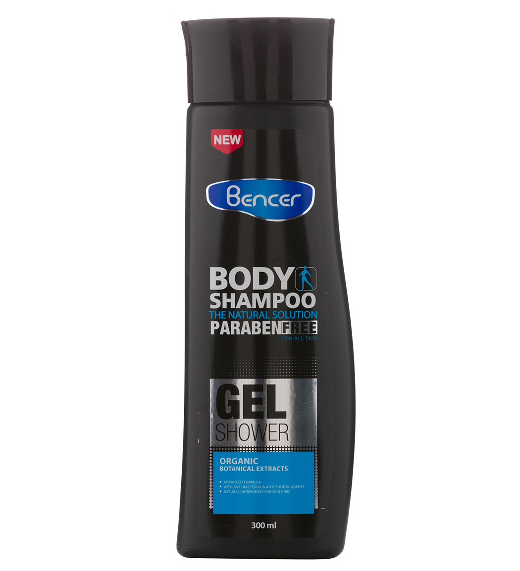 شامپو بدن و صورت ذغالی حجم 300 میل