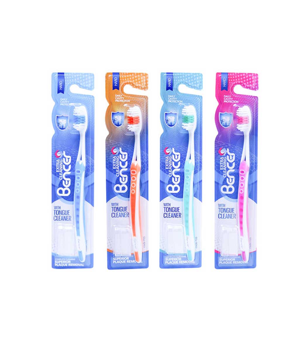 مسواک مدل Extra Cleaning با برس سخت کد 705