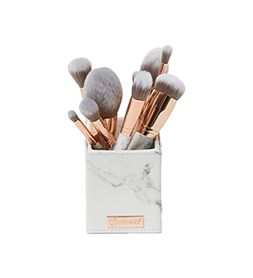 ست براش ۱۳عددی استند دار مدل رز گلد سفید