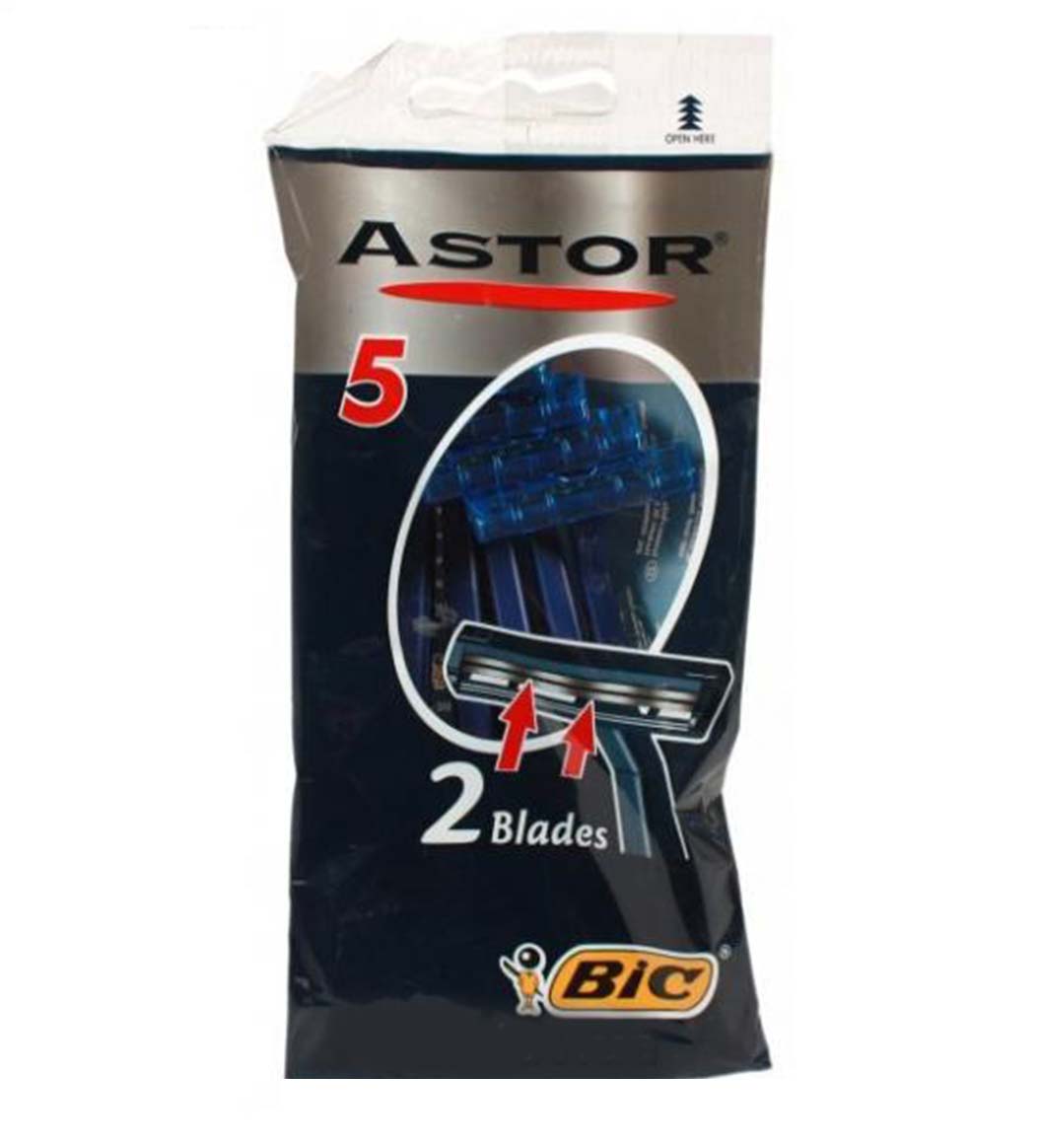 تیغ اصلاح نرمال دولبه  آستور