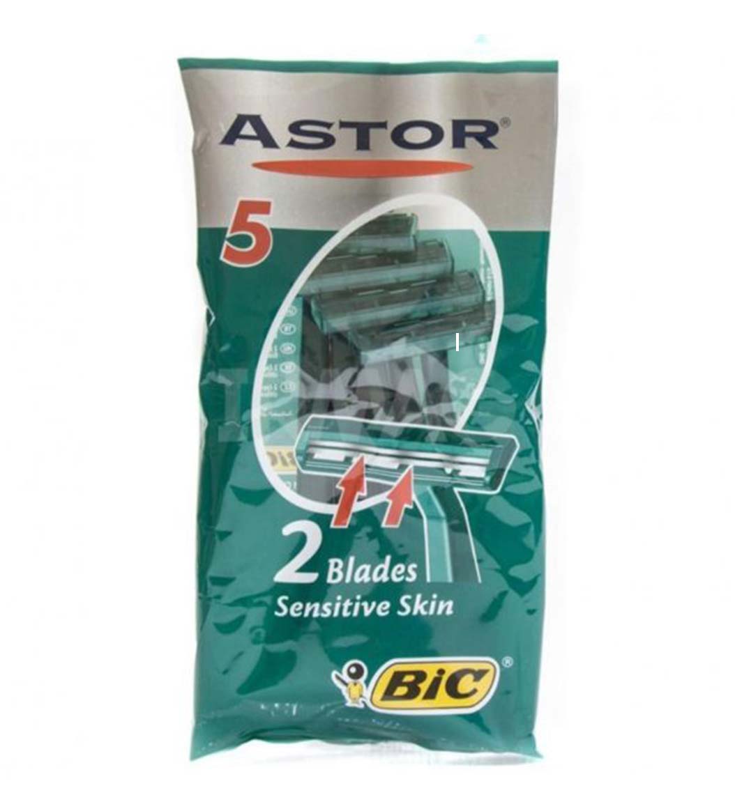 تیغ اصلاح  بسته ای حساس آستور