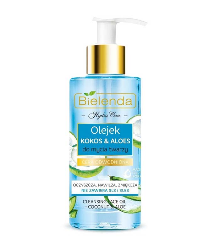 روغن شستشو و پاک کننده صورت نارگیل و آلوئه ورا