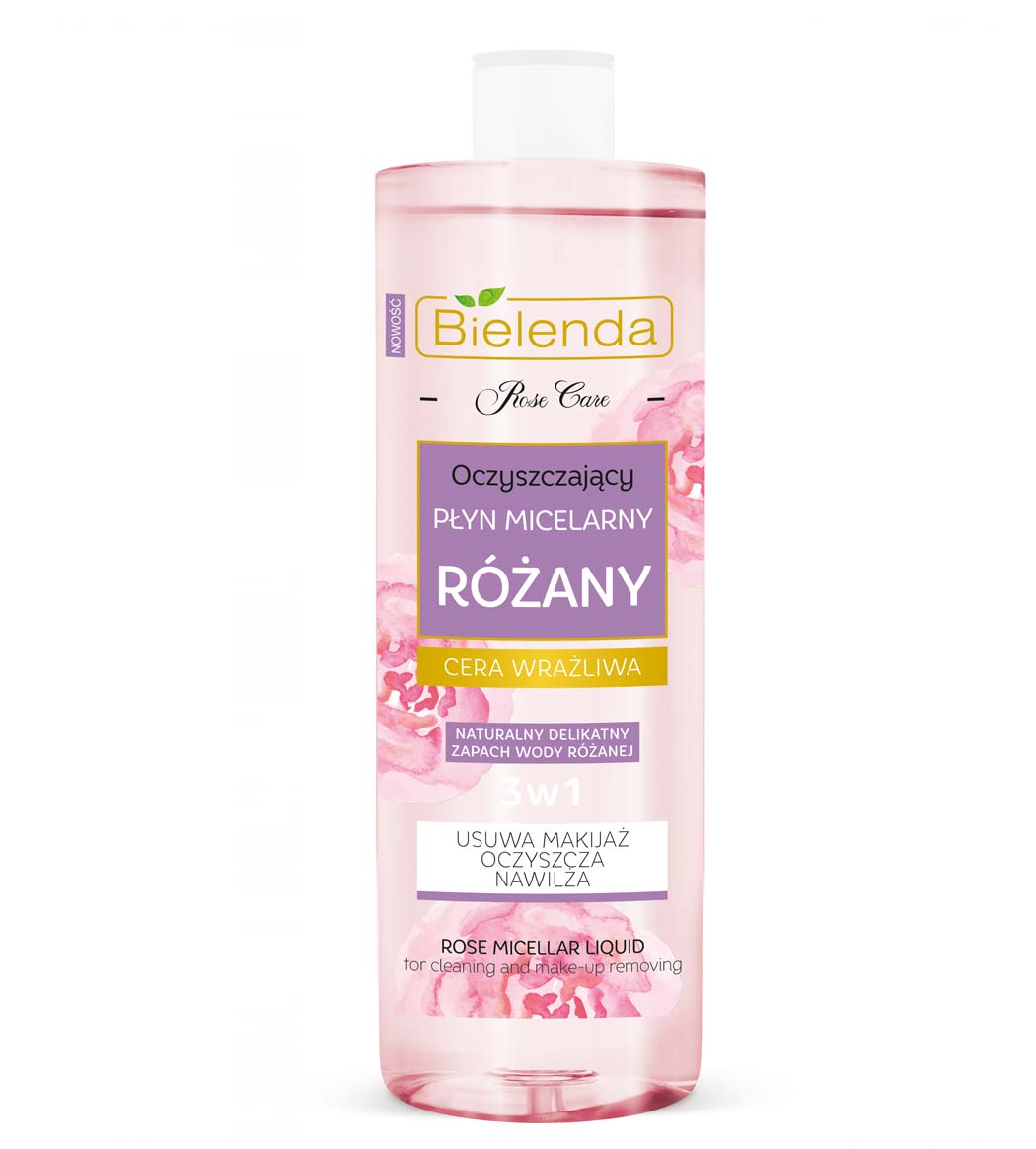 آب میسلار پاک  کننده آرایش گل رز