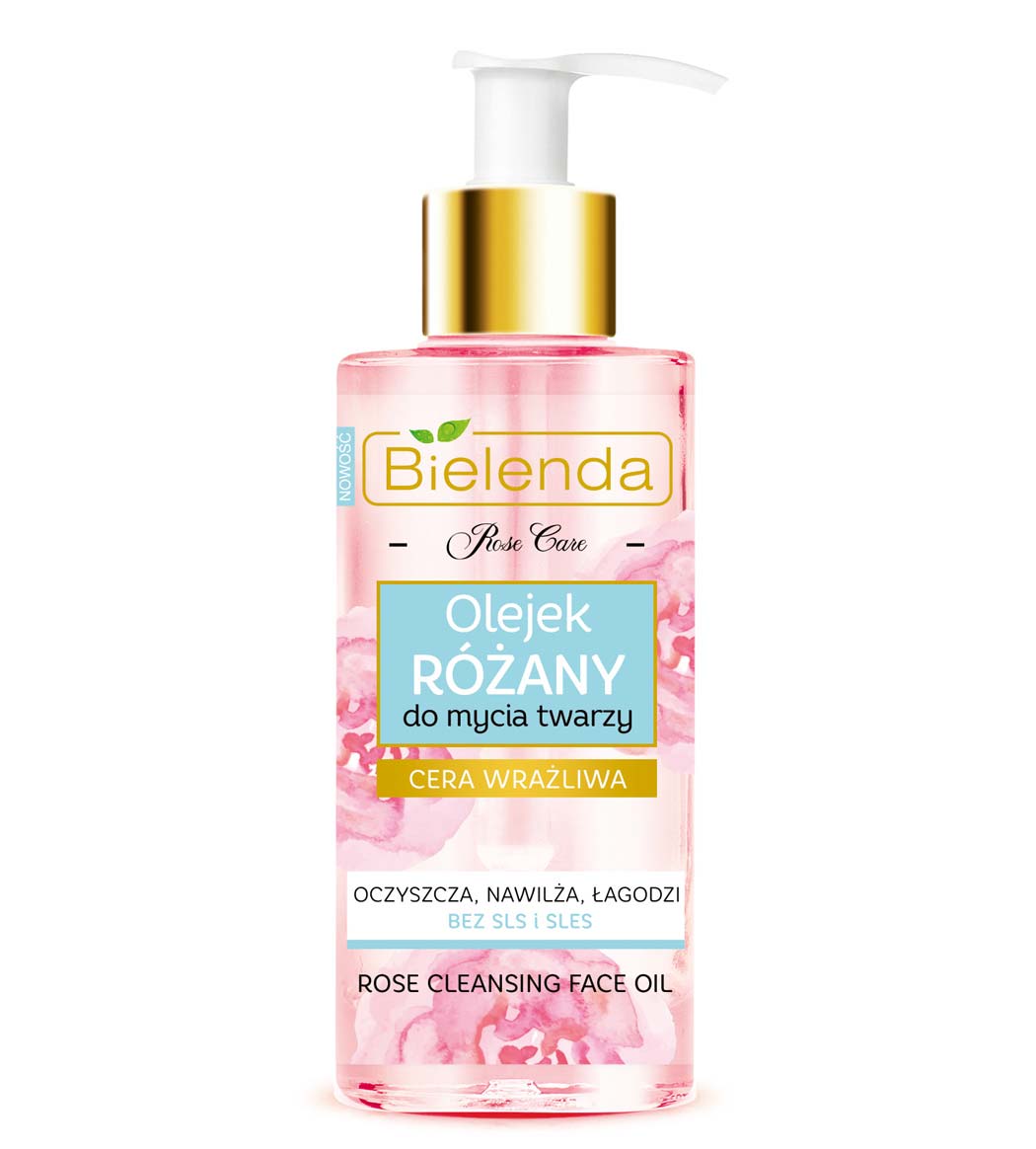 روغن پاک کننده صورت گل رز