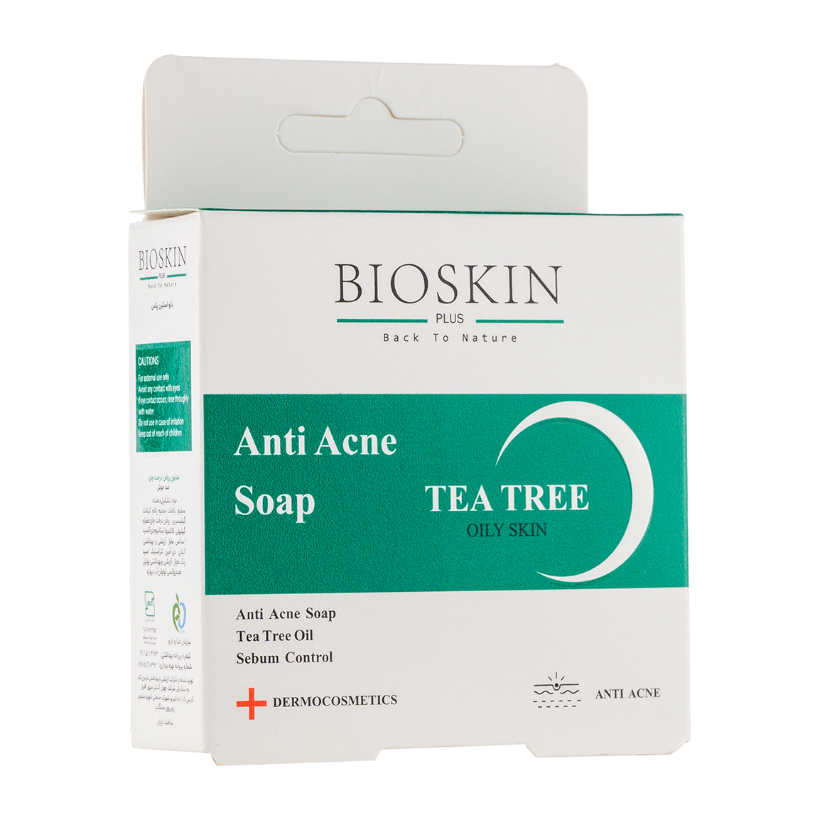 صابون روغن درخت چای مناسب پوست چرب و جوش دار حجم 100 گرم