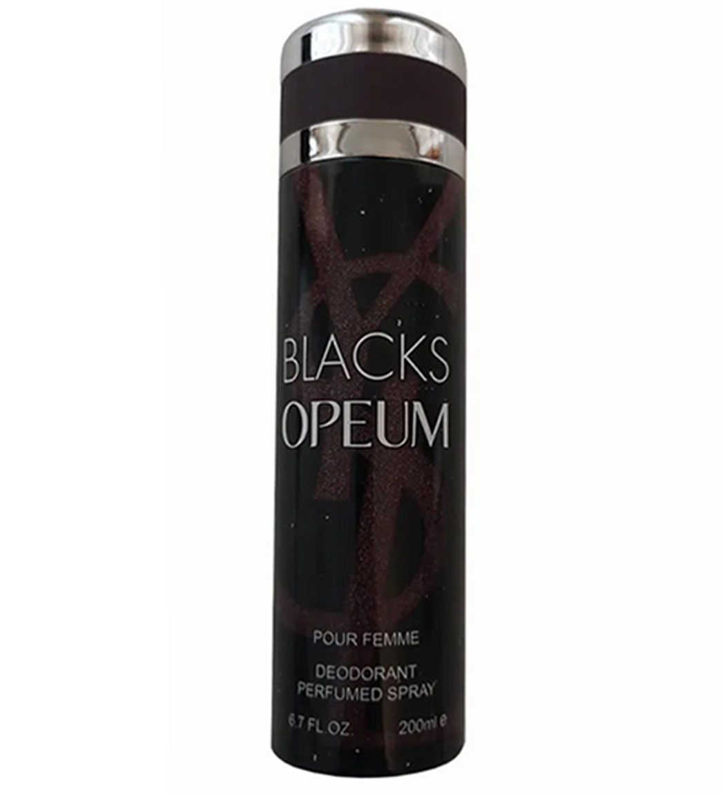اسپری بدن زنانه مدل Blacks Opeum حجم 200 میلی لیتر