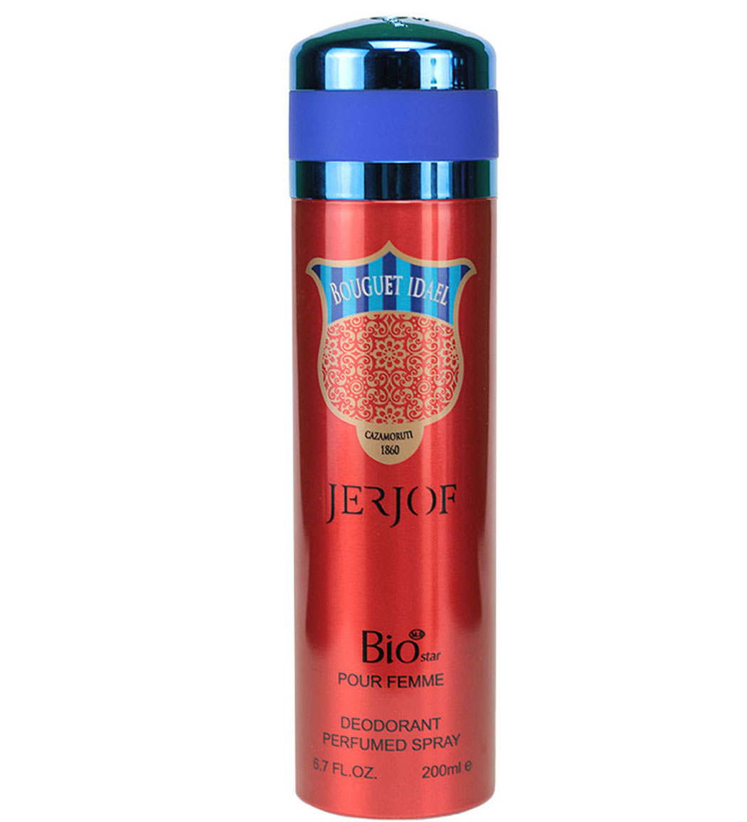اسپری بدن زنانه مدل Jerjof حجم 200 میلی لیتر