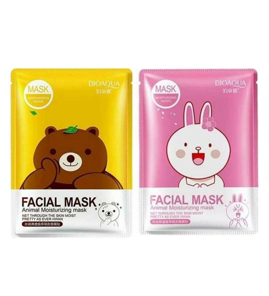 پک 2 عددی ماسک صورت مدل Animal