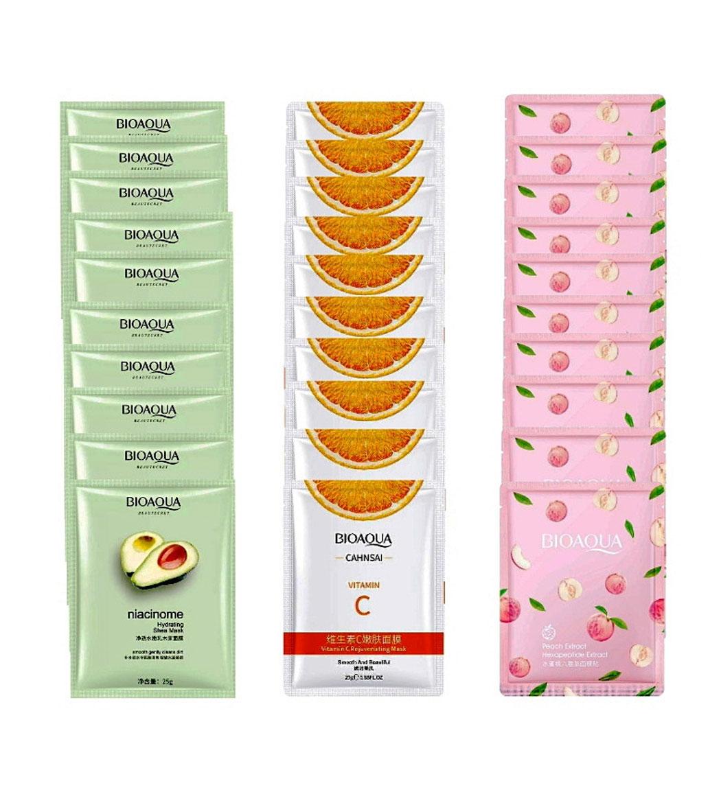 پک 30 عددی ماسک صورت مدل BIO