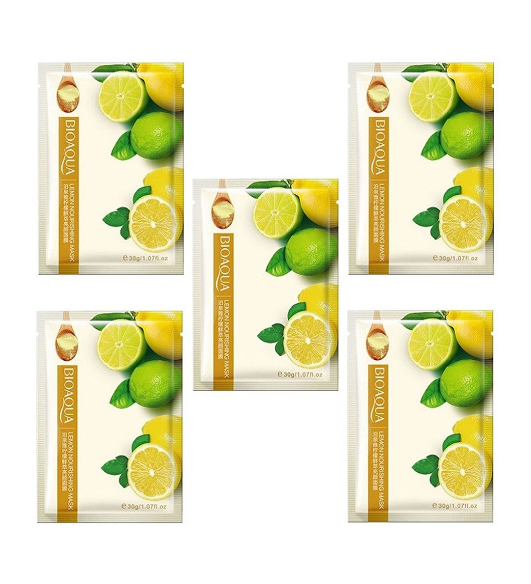 پک 5 عددی ماسک صورت مدل لیمو