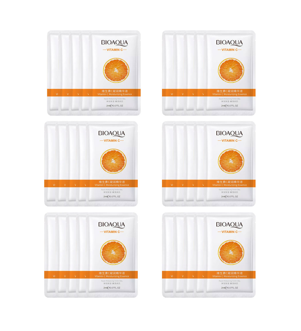 پک 30 عددی ماسک صورت مدل ویتامین سی