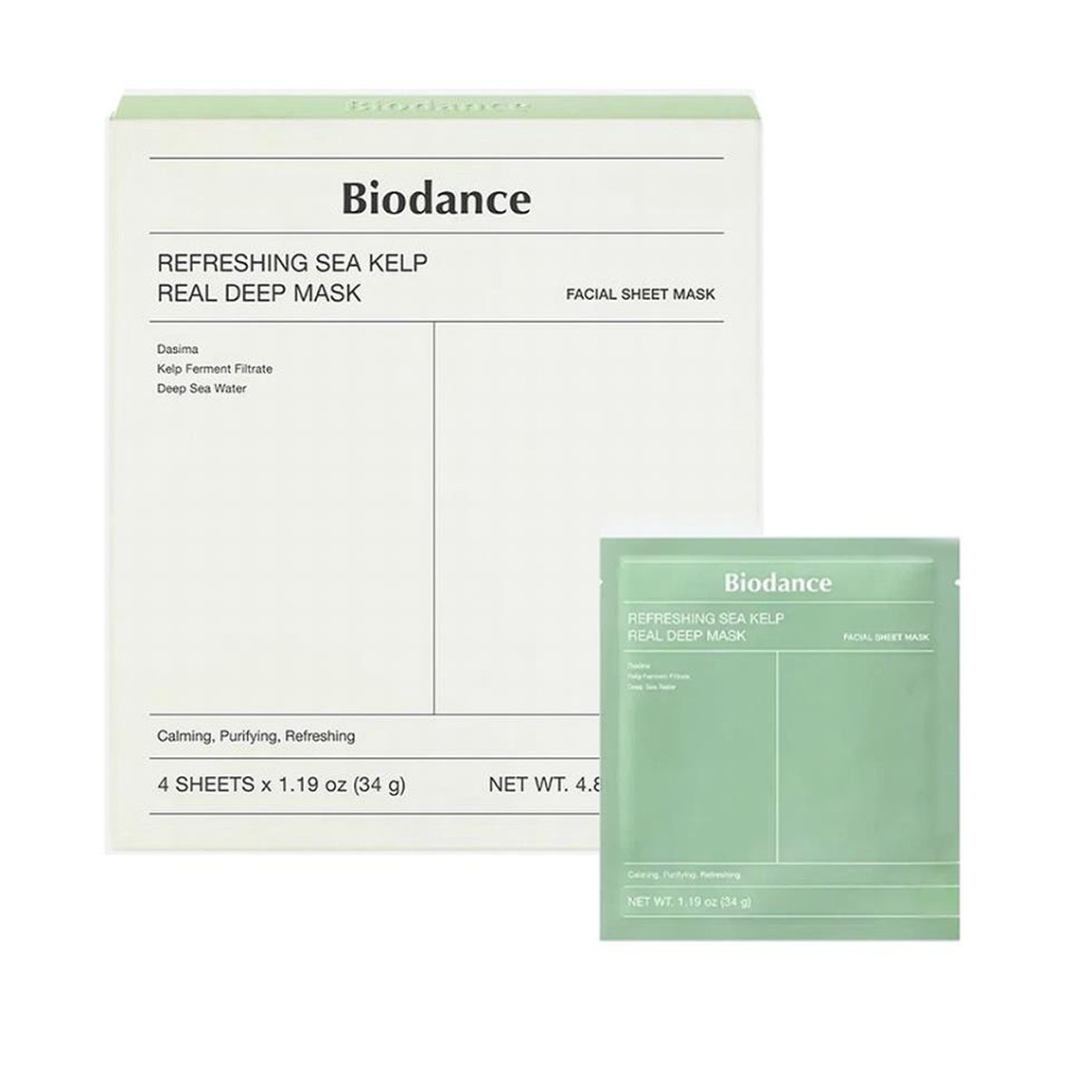 پک 4 عددی ماسک صورت Seaweed