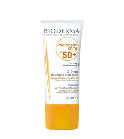کرم ضد آفتاب ضد لک اسپات Spf50 حجم 30 میلی لیتر