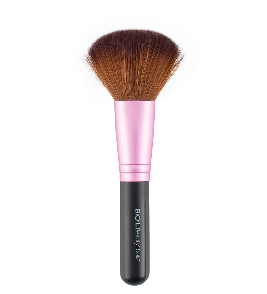 براش قلمی چوبی متوسط حجیم مناسب آرایش صورت