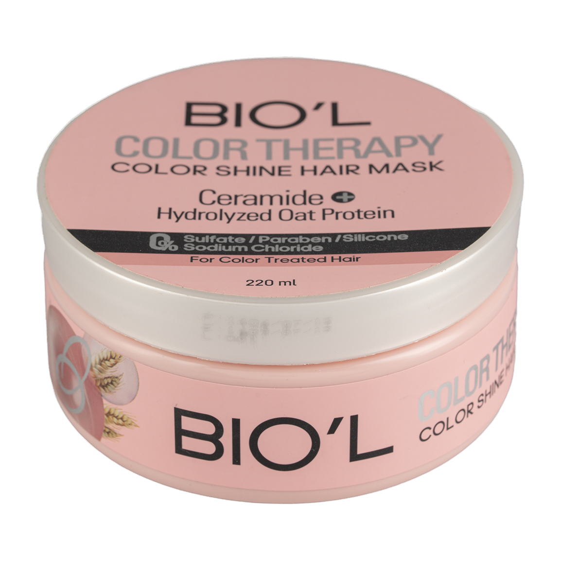 ماسک مو سولفات فری مدل کالر تراپی مناسب موهای رنگ شده حجم 220 میلی لیتر