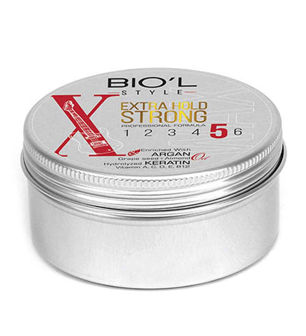 واكس مو اكسترا استرانگ روغن آرگان، هسته انگور، بادام و كراتين