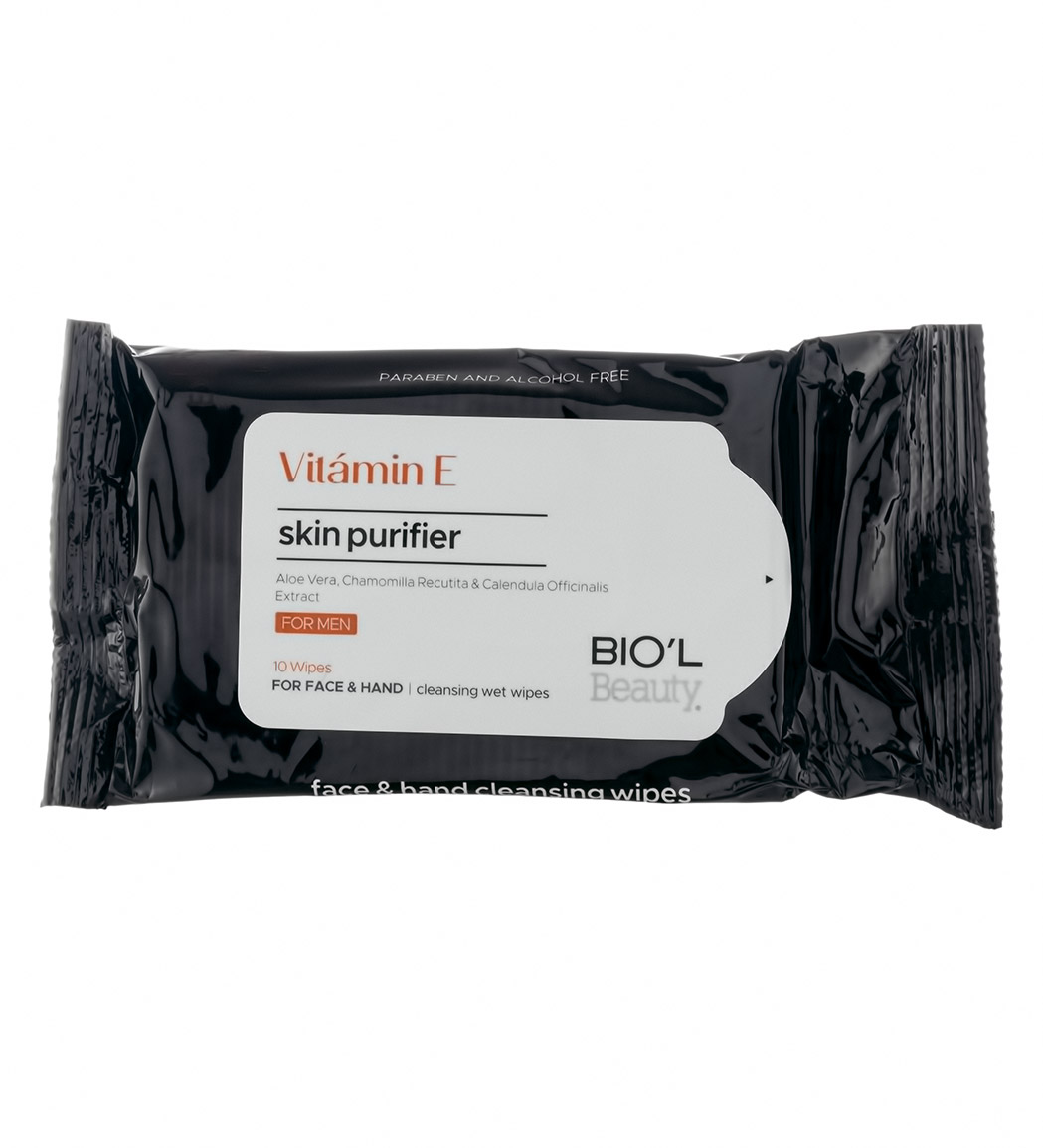 دستمال مرطوب ضدباکتری پاک کننده دست و صورت آقایان