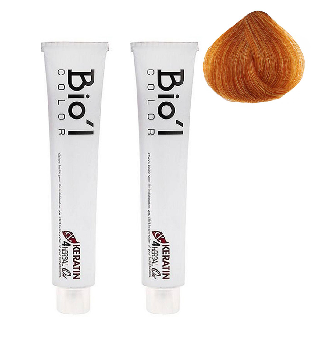 پک رنگ موی بلوند اخرایی