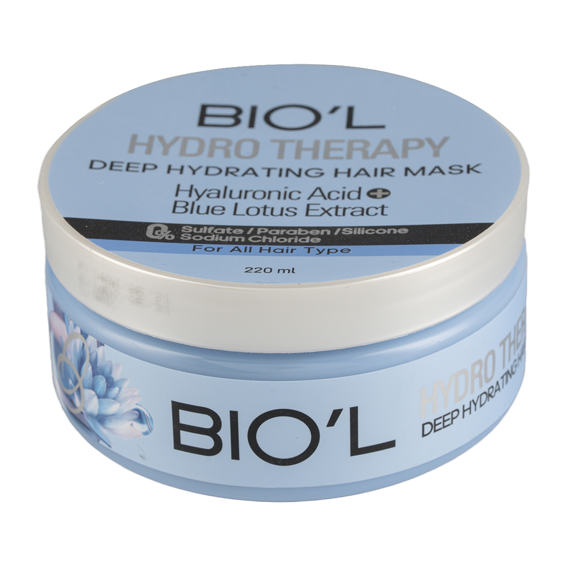 ماسک مو سولفات فری مدل هیدرو تراپی مناسب انواع مو حجم 220 میلی لیتر