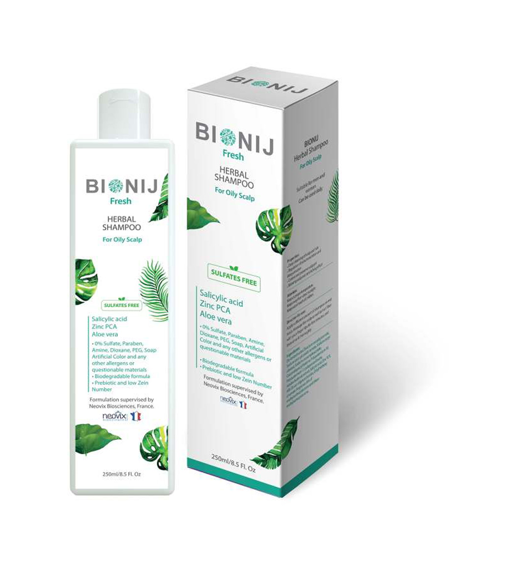 شامپو مخصوص مو چرب مدل Fresh حجم 250 میل