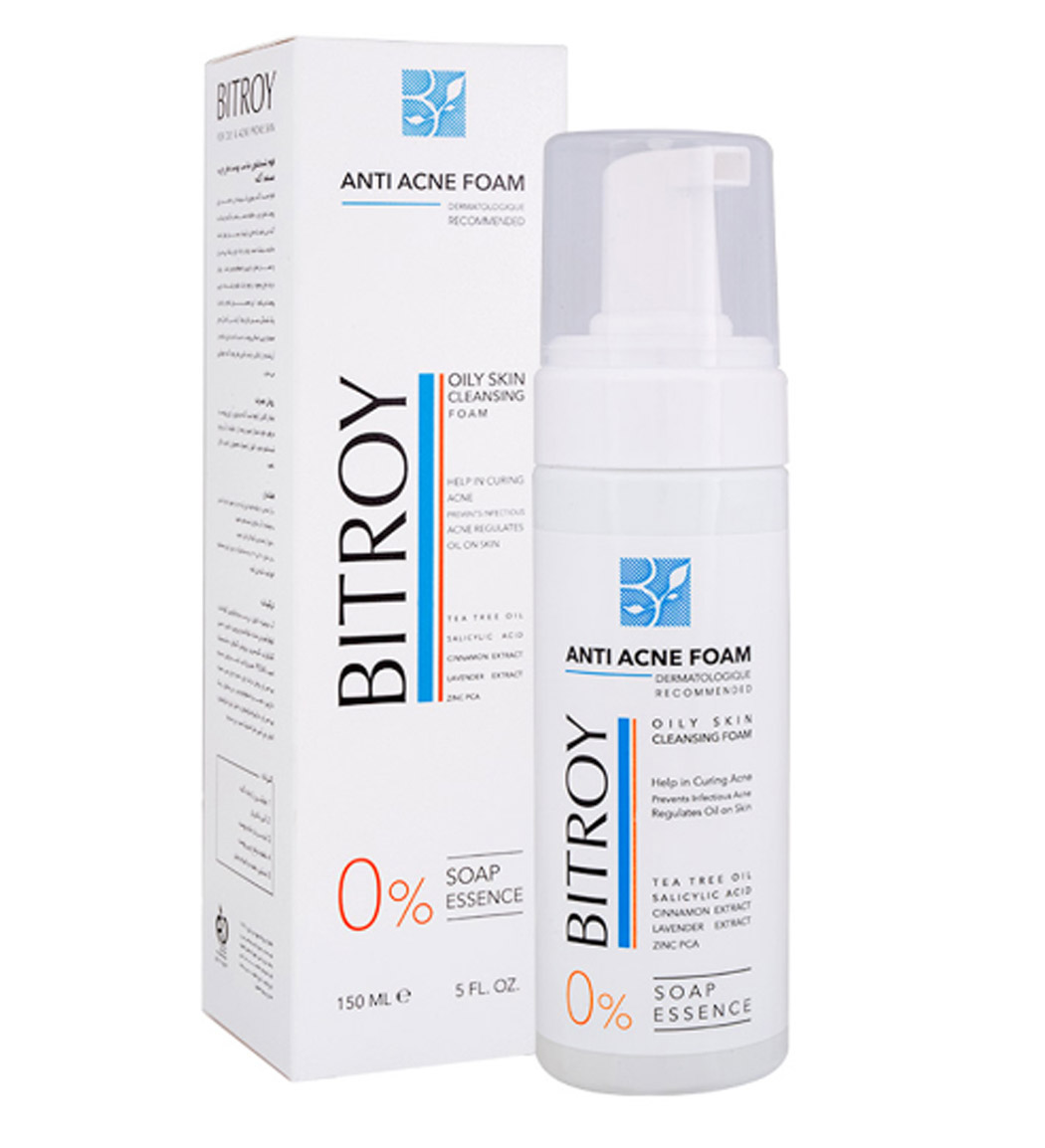 فوم شستشوی صورت مناسب پوست چرب و جوش دار حجم 150 میل