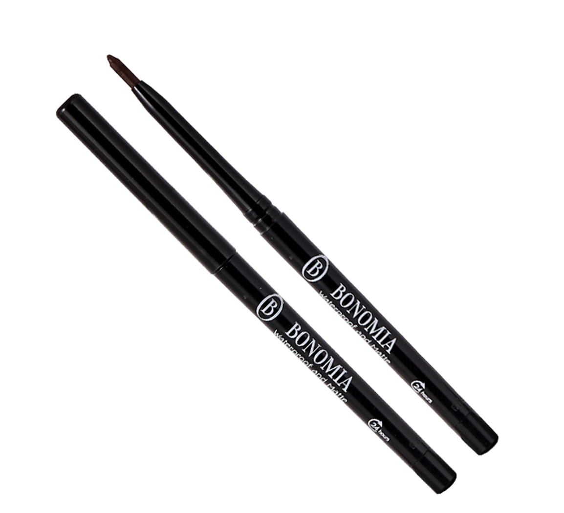 خط چشم و خط لب تاتو موقت اتوماتیک رنگ قهوه ای