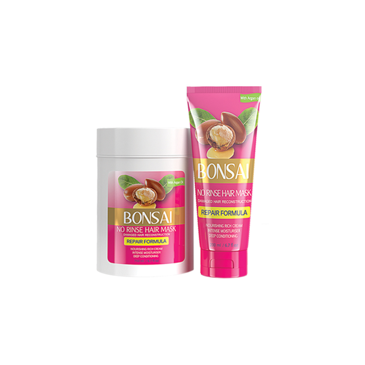 ماسک ترمیم کننده موهای آسیب دیده آرگان بدون نیاز به آبکشی 750میل