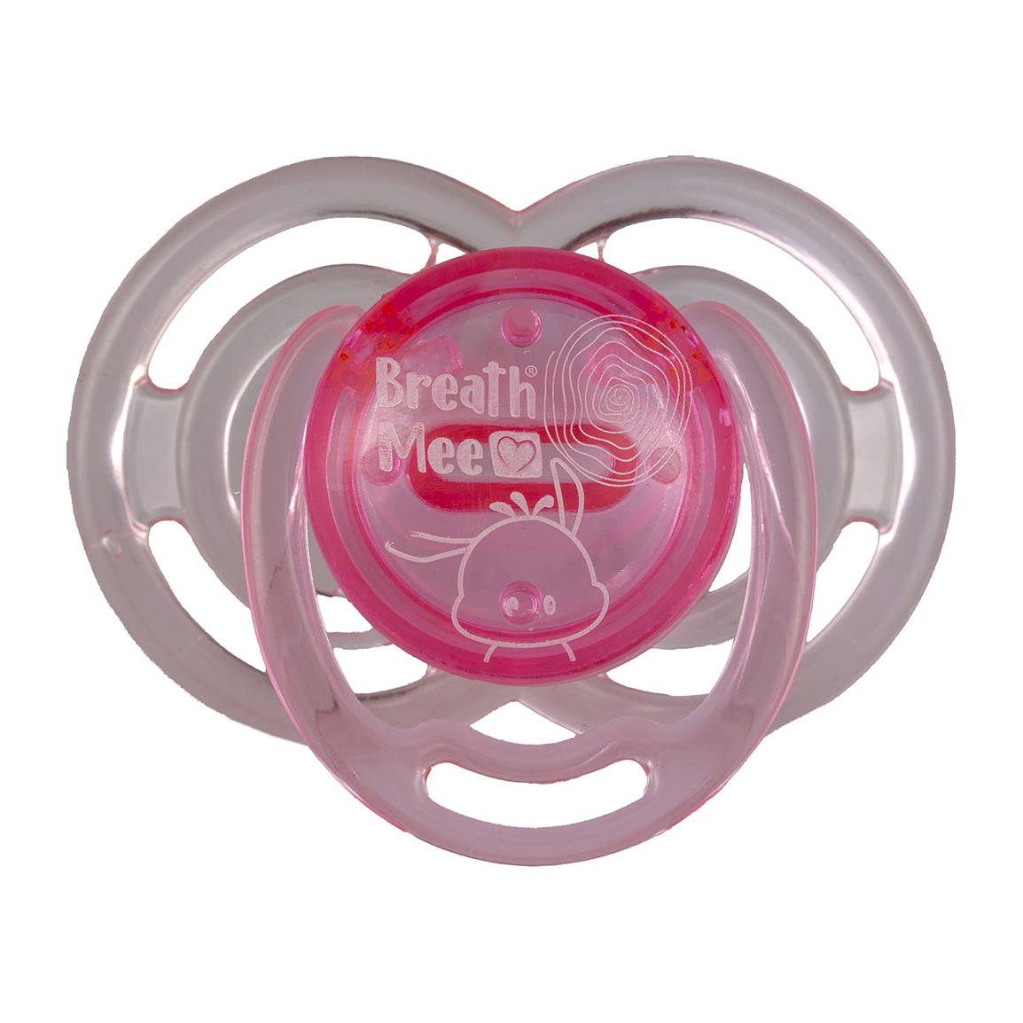 پستانک ارتودنسی درب دار مدل Colorful Transparent سایز 1