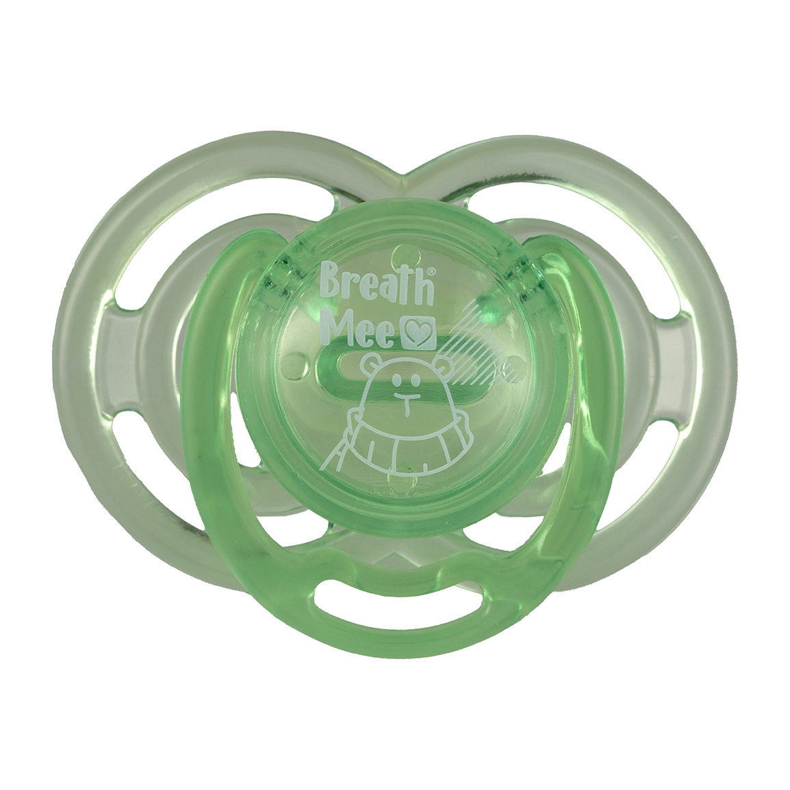 پستانک ارتودنسی درب دار مدل Colorful Transparent سایز 2