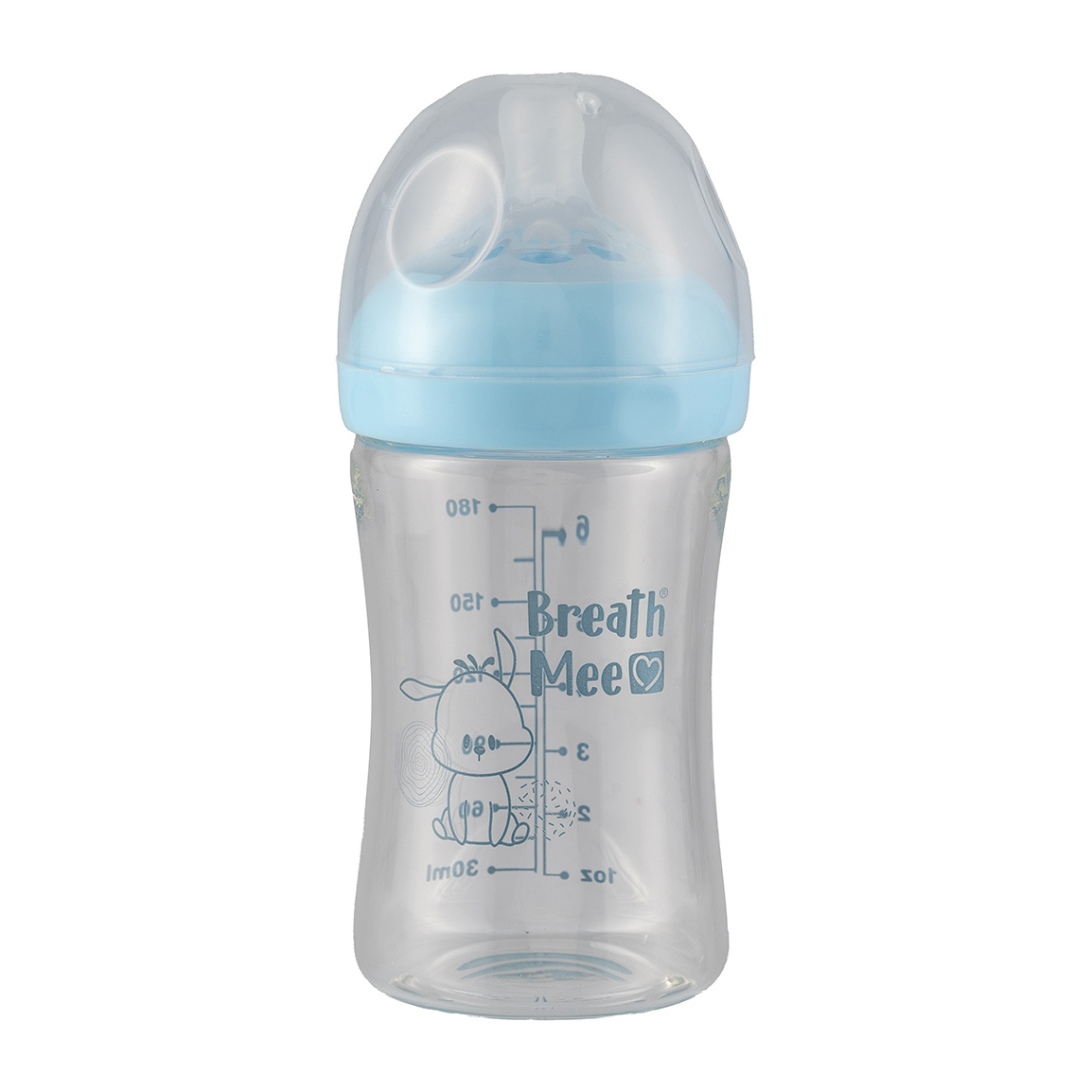 شیشه شیر عریض پیرکس حجم 180 میلی لیتر