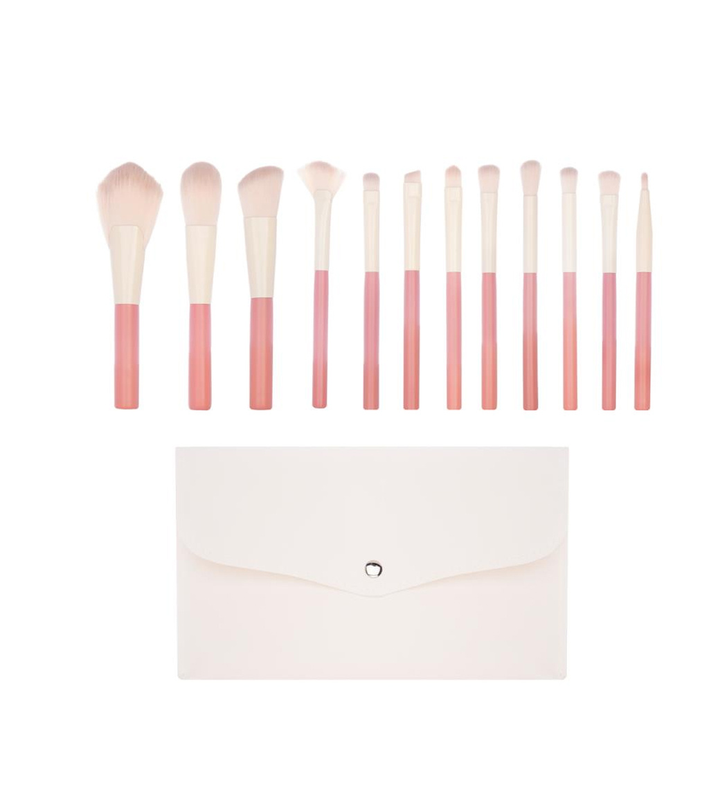 ست برس آرایشی مدل C1 مجموعه 12 عددی