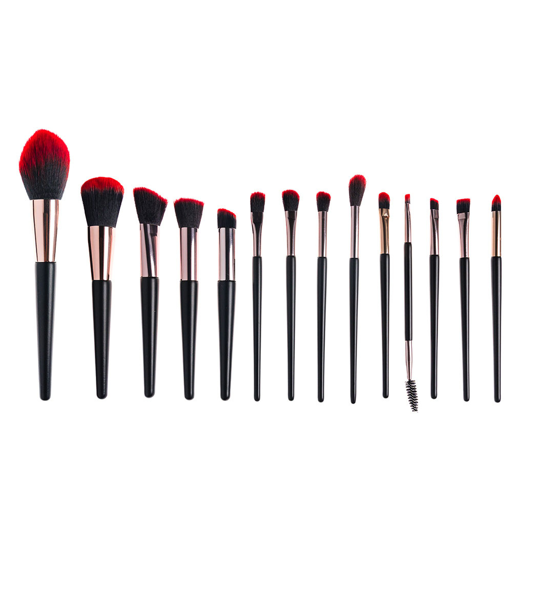 ست براش آرایشی مدل E3 مجموعه 14 عددی