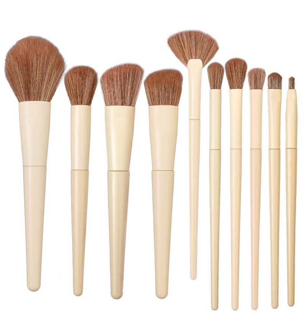 ست برس آرایشی مدل M1 مجموعه 10 عددی