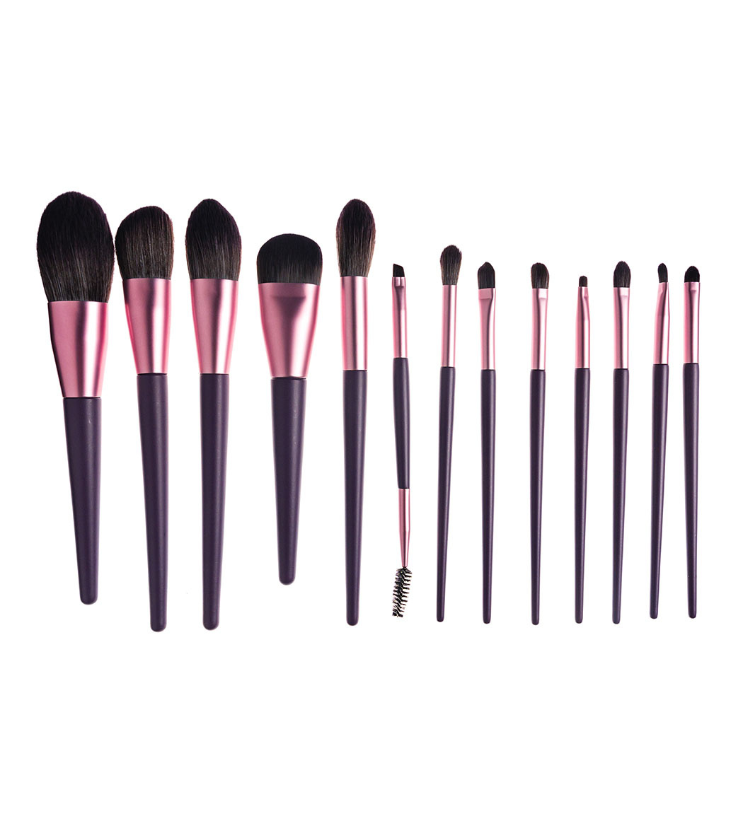 ست براش آرایشی مدل T2 مجموعه 13 عددی