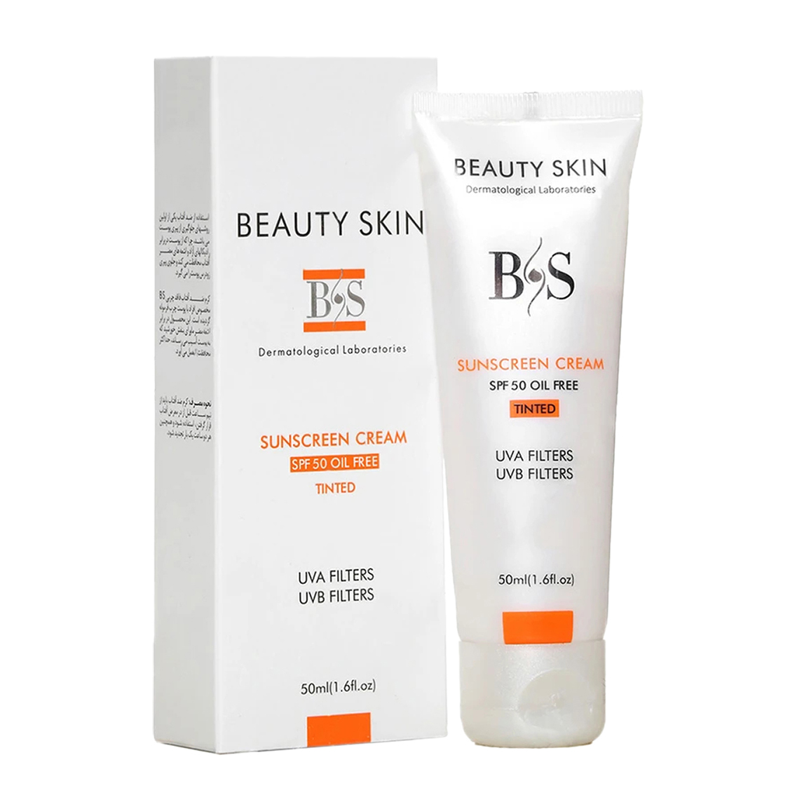 کرم ضد آفتاب رنگی با SPF50 حجم 50 میلی لیتر