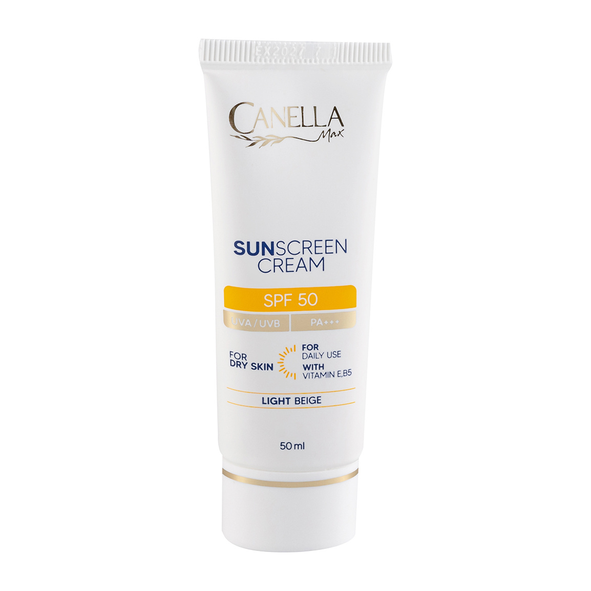 کرم ضد آفتاب رنگی با SPF50 مناسب پوست خشک حجم 50 میلی لیتر