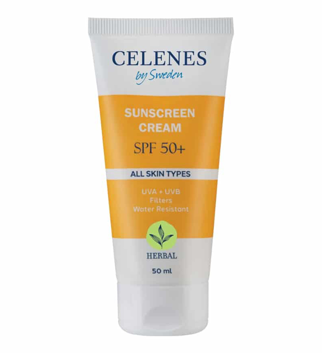 کرم ضد آفتاب هربال spf50 انواع پوست