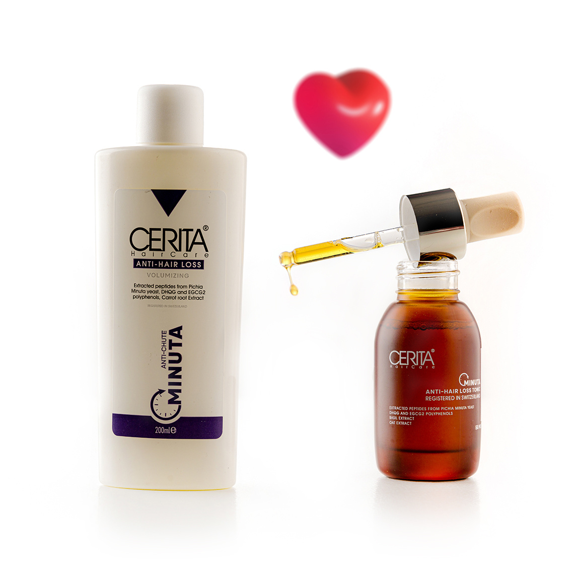 پک ضد ریزش مو مینوتا مناسب موهای خشک