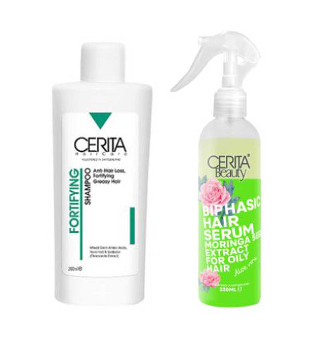 پک مراقبت از موهای چرب