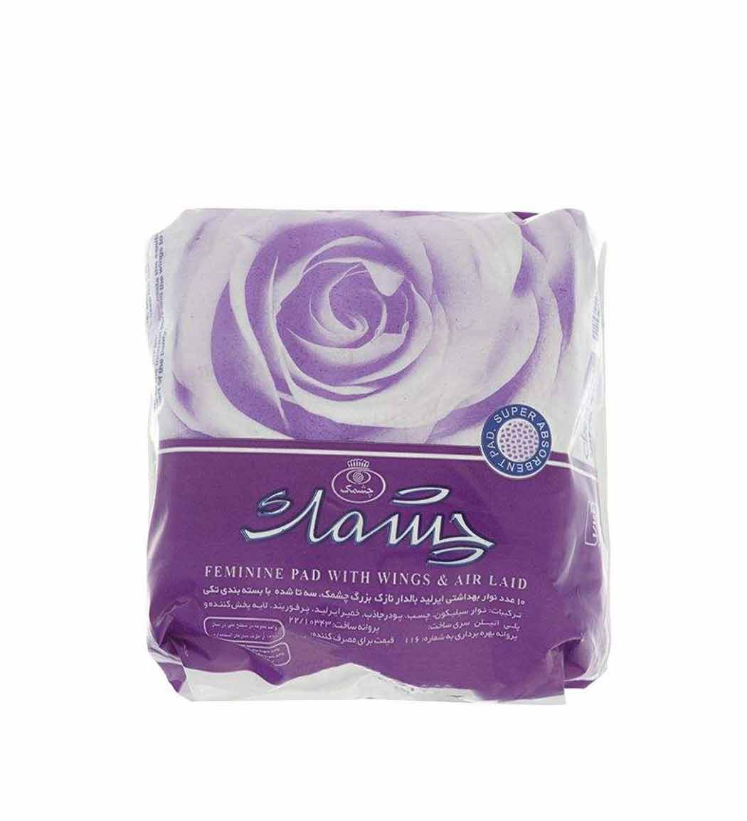 نوار بهداشتی مدل Ultra Thin Large بسته 10 عددی