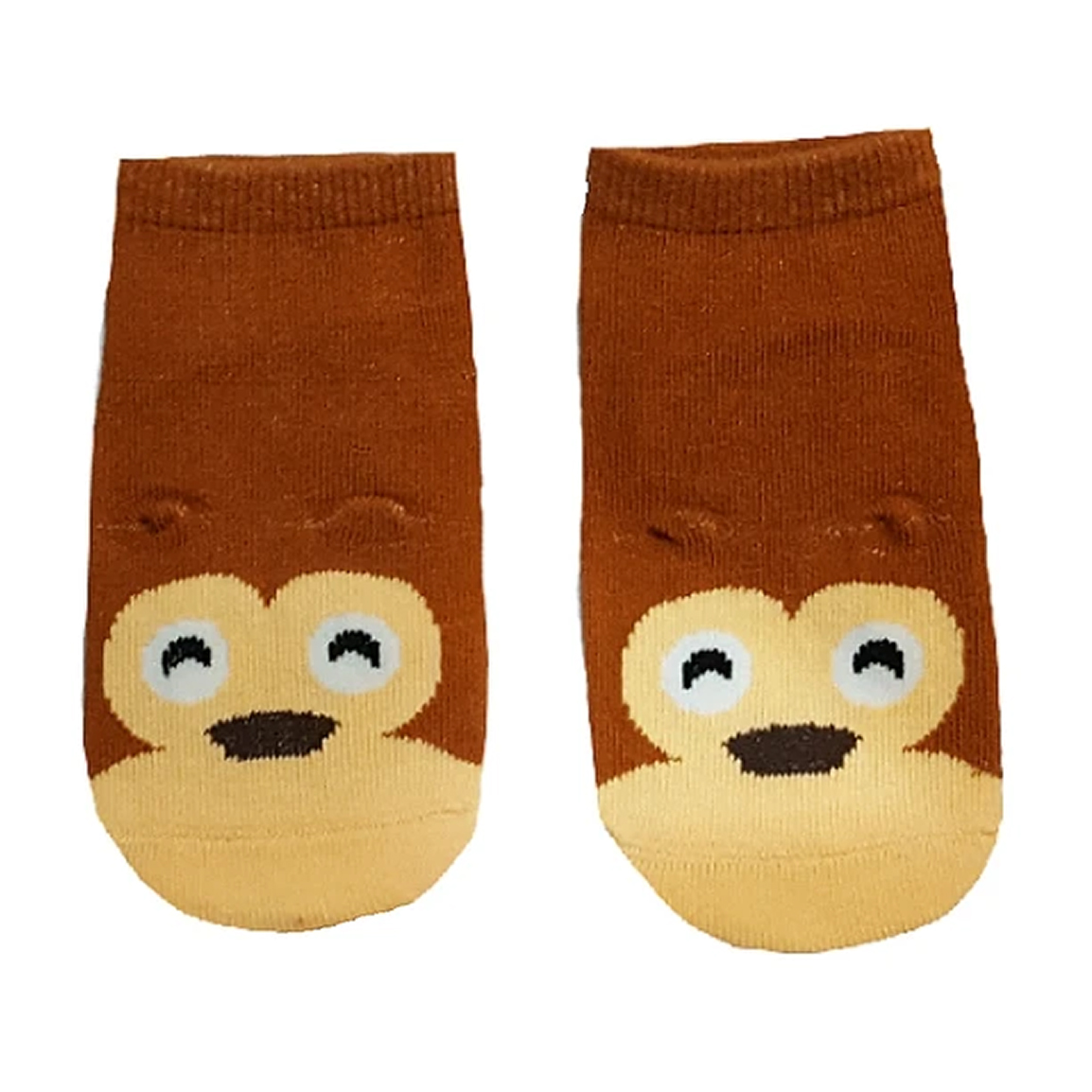 جوراب بچه گانه طرح میمون 3 تا 4 سال