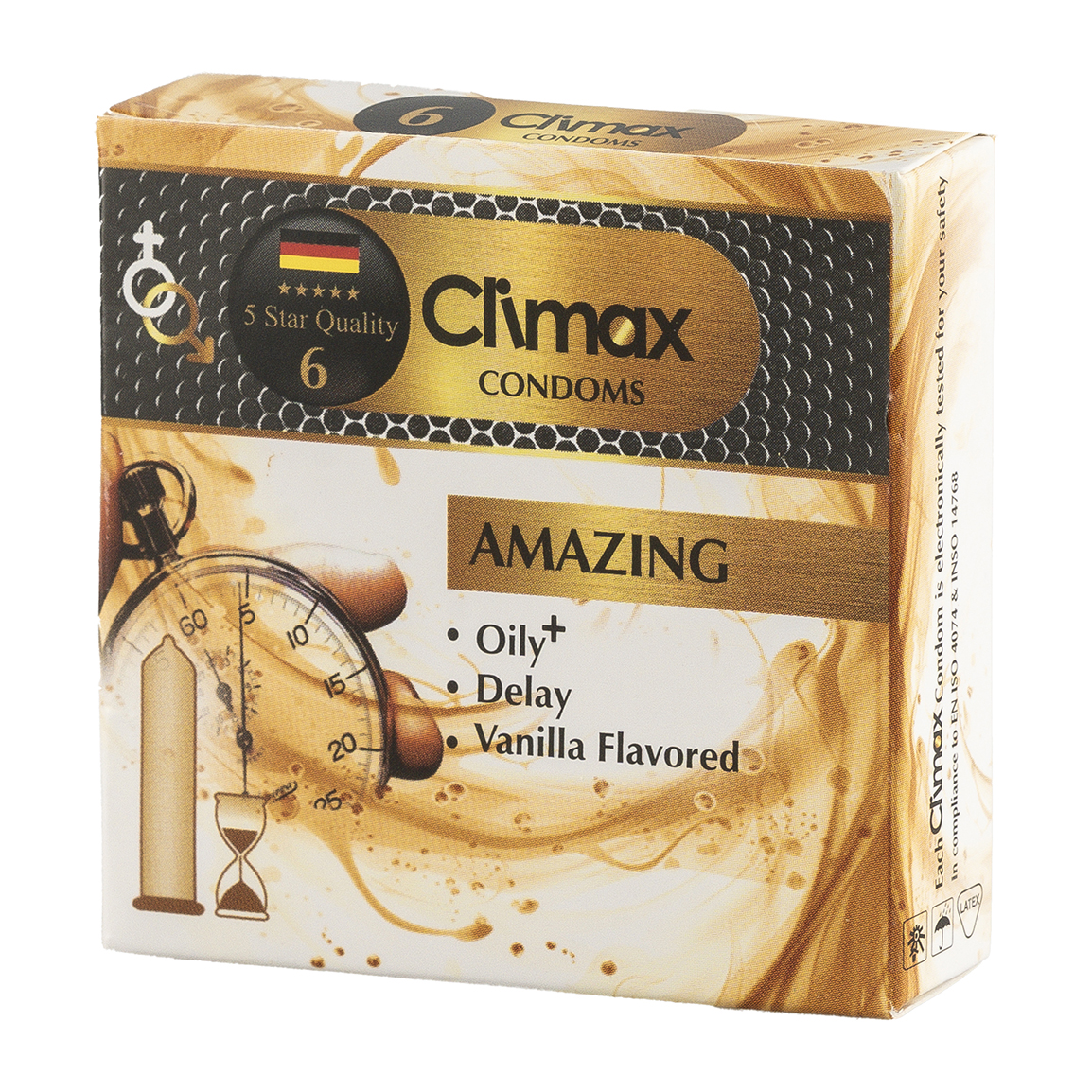 کاندوم مدل AMAZING بسته 3 عددی