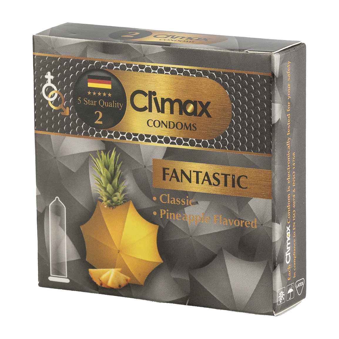 کاندوم مدل FANTASTIC بسته 3 عددی