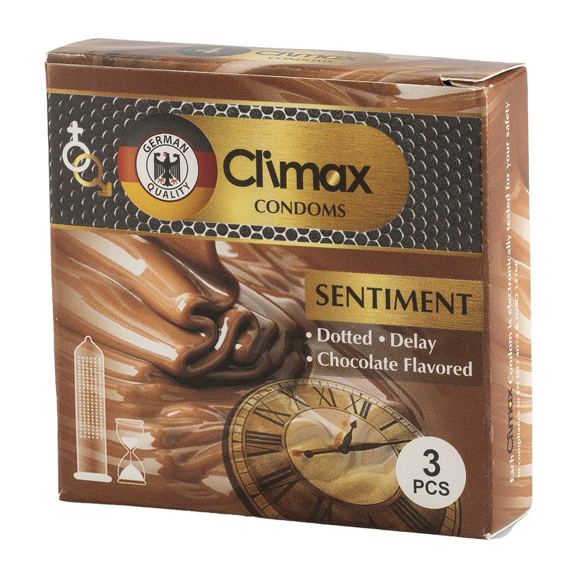 کاندوم مدل SENTIMENT بسته 3 عددی