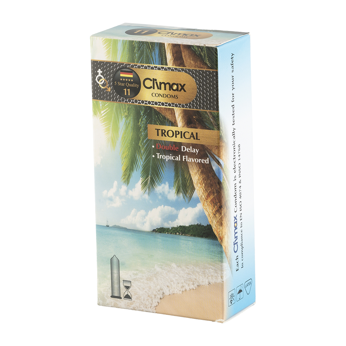 کاندوم مدل TROPICAL بسته 12 عددی